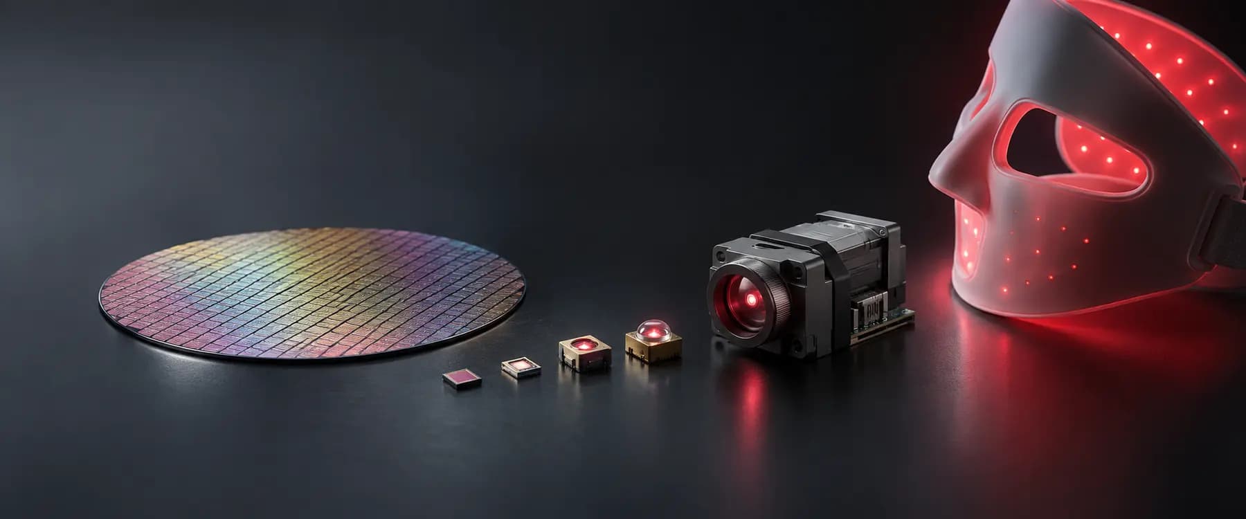 Photonics components and a wearable light therapy concept